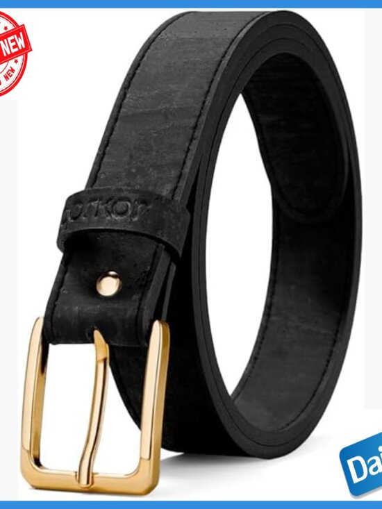 Vegan Cork Belt 1 1/8\